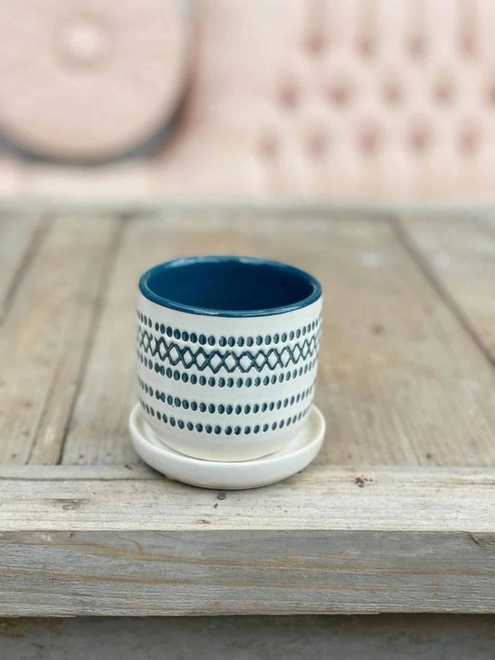 2.5" - 6" Aztec Design Ceramic (Multiple Colours Available) - Image 13