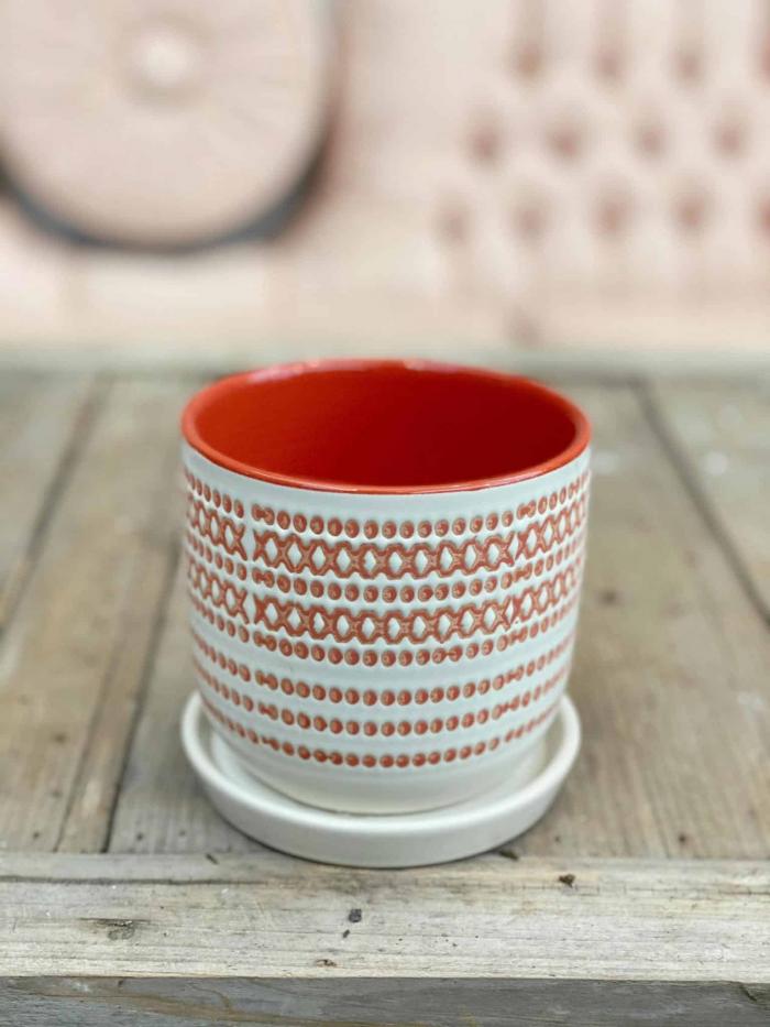 2.5" - 6" Aztec Design Ceramic (Multiple Colours Available) - Image 10