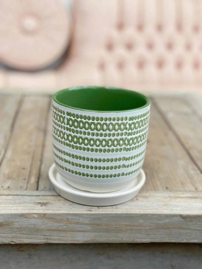 2.5" - 6" Aztec Design Ceramic (Multiple Colours Available) - Image 9