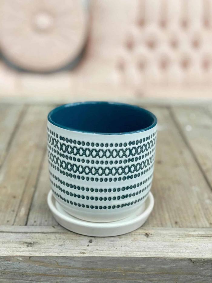 2.5" - 6" Aztec Design Ceramic (Multiple Colours Available) - Image 8