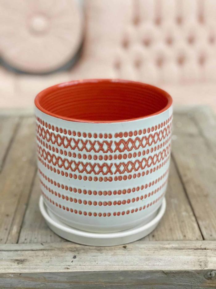 2.5" - 6" Aztec Design Ceramic (Multiple Colours Available) - Image 5