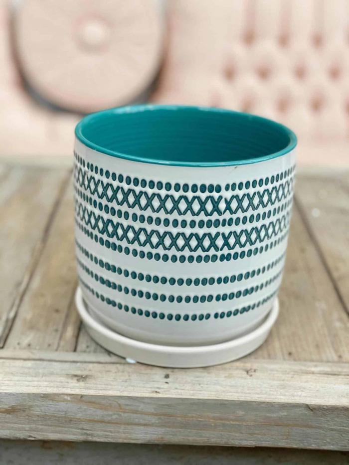 2.5" - 6" Aztec Design Ceramic (Multiple Colours Available) - Image 3