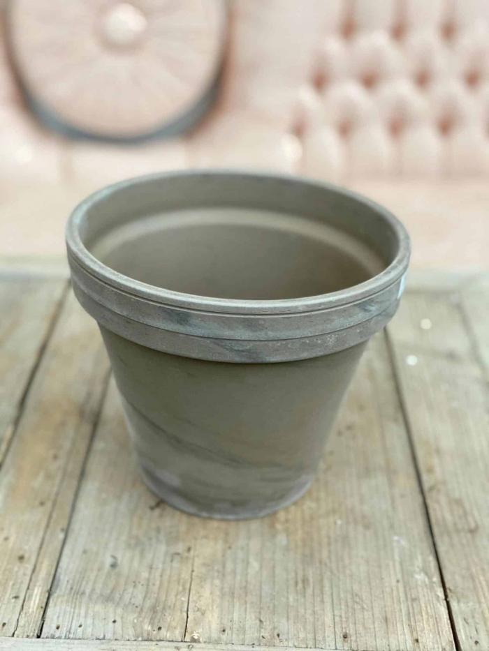 4"- 12.5" Grey Terra Cotta