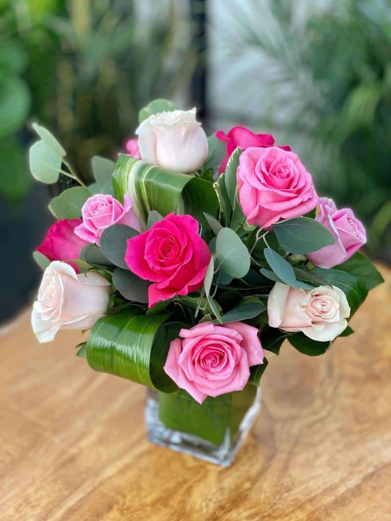 Roses The Watering Can Flower Market