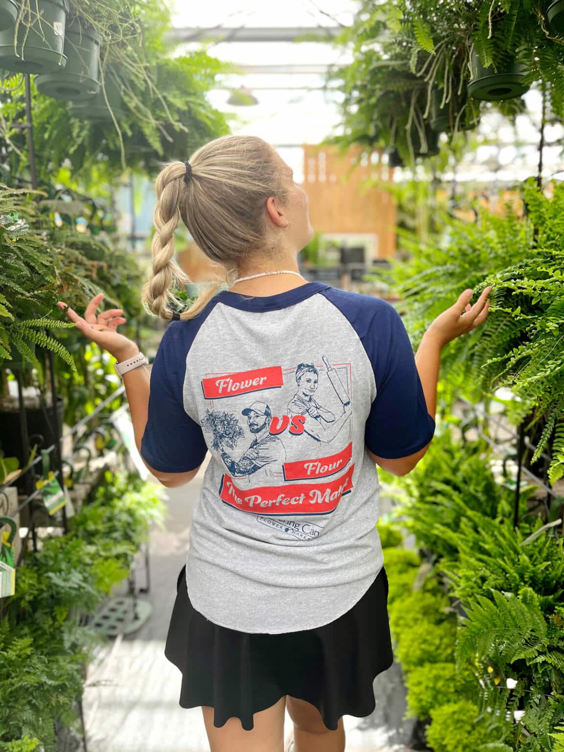 Flower Vs Flour Tshirt The Watering Can Flower Market