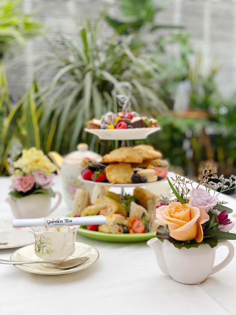 The Garden Tea Experience The Watering Can Flower Market