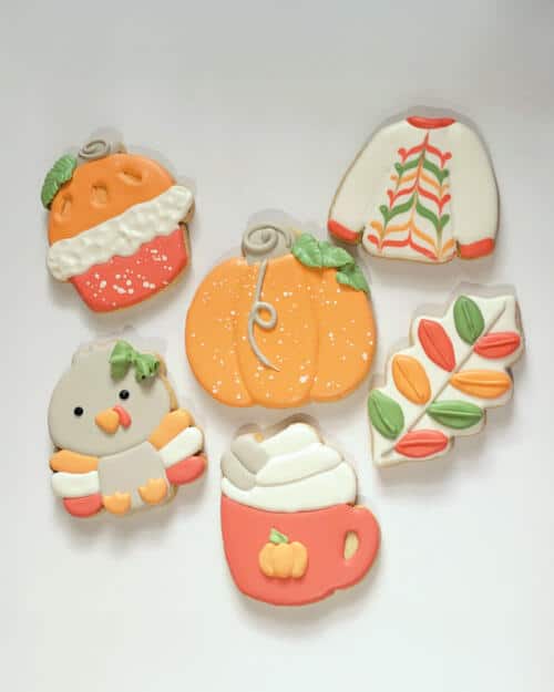 Thanksgiving Sugar Cookie Decorating
