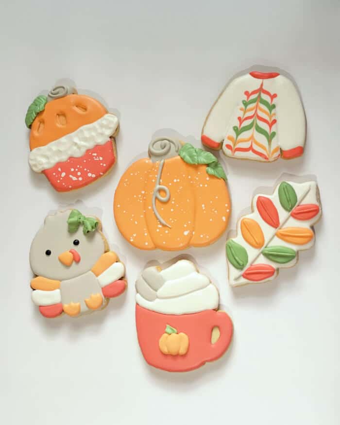 Thanksgiving Sugar Cookie Decorating