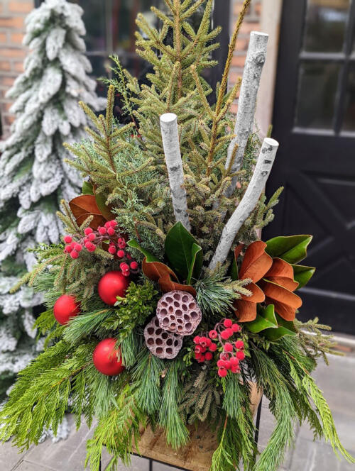 Birch, Spruce & Magnolia Urn