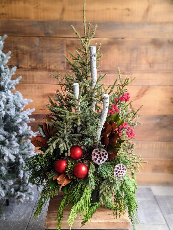 Birch, Spruce & Magnolia Urn