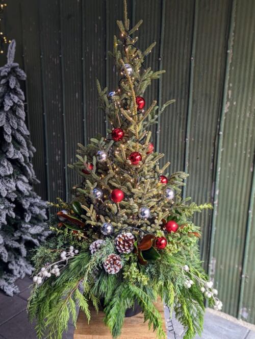 Winter Urn of Lights