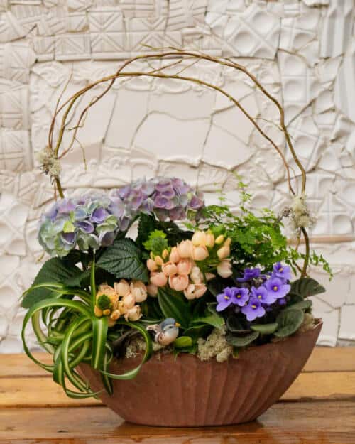 Hydrangea & Violet Harmony